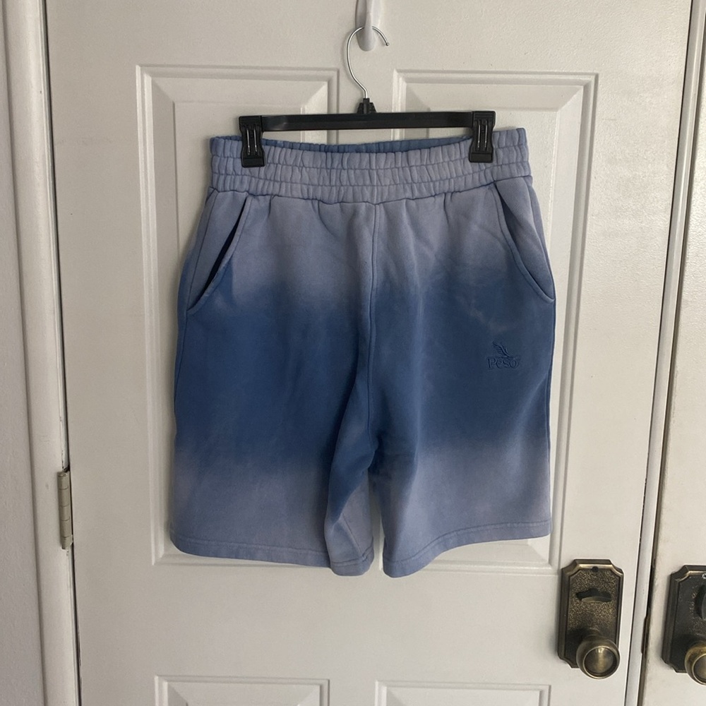 PESO Oversized Fated Shorts, Sky Blue